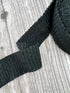 Black Brushed Rib Sweater Knit Bias Tape 1.25 inches width x 10 yards BST00345